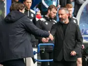 Rangers fans slam McInnes as 'Martin in disguise' amid transfer rage