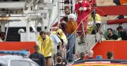 Record 230 migrants in Channel mega dinghy