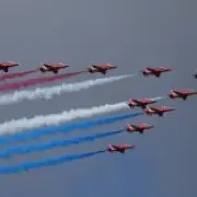 Red Arrows cancel UK shows after getting stranded in Canada