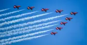 Red Arrows grounded by weather; UK displays cancelled