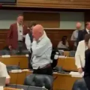 Reform councillors' anthem ploy backfires as Greens sing on