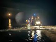 Rescue mission launched after person stranded off Port Talbot coast