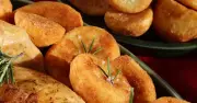 Roast potatoes: Add flour before cooking for fluffy, crispy results