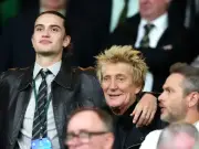 Rod Stewart all smiles at Celtic game after heart surgery cancels tour