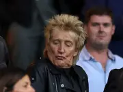 Rod Stewart beams at Celtic game after heart surgery forced gig cancellations