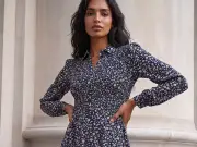 Roman's £30 Shirred Midi Dress Called 'Very Flattering' by Shoppers