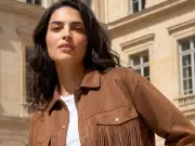 Roman's £34 faux suede tassel jacket is a modern 70s nod