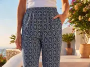 Roman's 'cool summer pants' with stretchy waist slashed to £22