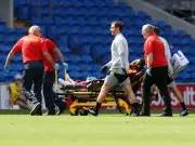 Roma's Bah out for season with ACL injury