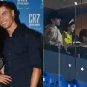 Ronaldo and Rodriguez's First Outing as Husband and Wife
