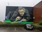 Ronnie O'Sullivan mural dubbed 'horrendous' and 'zombie-like' by fans