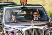 Royals attend Sunday service at Crathie Kirk near Balmoral