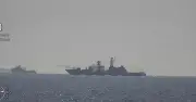 Russian warship opens fire off Plymouth in warning to PM
