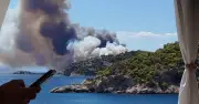 Salamis wildfires LIVE: Evacuation order on Greek island over Peristeria and Selinia fires