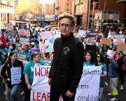 Sally McManus steps down as ACTU secretary after nine years