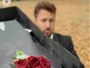 Sam Thompson stages bizarre funeral for Pete Wicks after Olivia Attwood romance