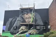 Scaffolding returns to viral Ronnie O’Sullivan mural in Sheffield