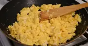 Scrambled egg residue lifts from pans in minutes with 1 item – not washing up liquid