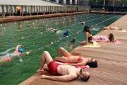 Sea Lanes Canary Wharf: London's First Floating Lido Experience