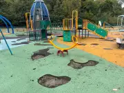Sefton Park playground vandalised again as families face further wait for repairs