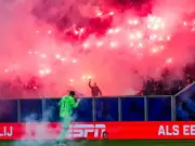 Seven Cambuur fans injured by fireworks in Feyenoord match