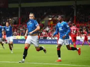 Shankland penalty gives Rangers first Premiership win at Aberdeen