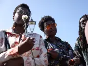 Slavery Remembrance Day Walk and Libation in Liverpool: 32 pictures