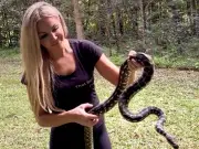 Snake catcher reveals real danger is men, not reptiles