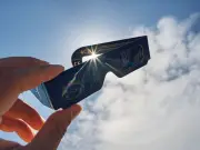 Solar eclipse glasses: exact ISO code to check for safety