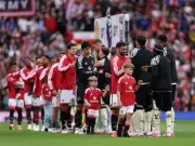 Sons of PC killed in A66 crash lead Man Utd out at Old Trafford