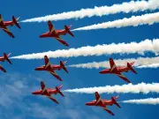 Southport Air Show 2026 Sunday schedule and Red Arrows flight times