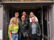 Stanley Tucci surprises fans at Welsh bar during National Geographic filming