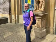 Stirling Lord Provost volunteers at Commonwealth Games in Glasgow