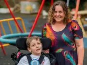 Stirling mum backs CHAS hospice appeal for hydrotherapy pool