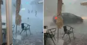 Storm Chaos Hits Spanish Holiday Hotspot as Brits Told to Stay Indoors