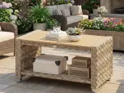 Sturdy Outdoor Coffee Table With Storage Now on Sale