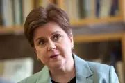 Sturgeon urges courage on climate, opposes new North Sea wells