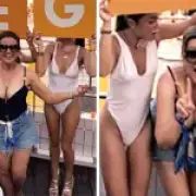 Susanna Reid nearly unrecognisable raving at Ibiza super club