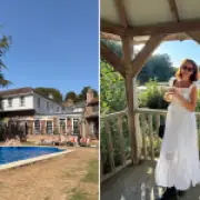 Sussex hotel with wood-fired saunas, lake and garden-grown food
