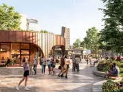 Swansea Castle Square revamp images reveal copper and stone pavilions