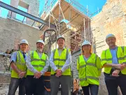 Swansea's historic copperworks lab building nears completion