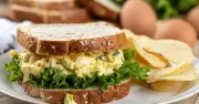 Swap mayo for Greek yoghurt in egg sandwiches for creamier taste