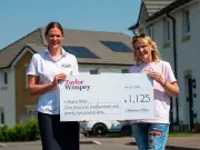 Taylor Wimpey Donates £1,125 to Share Alike in East Kilbride