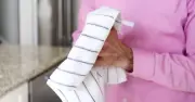 Tea Towel Smells Banished With 1 Simple Item, Not Vinegar or Soda