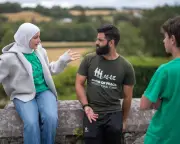 Teens from conflict zones build bridges at UK summer camp