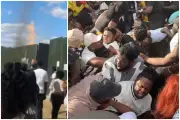 Three hospitalised after Ghana in the Park festival crush