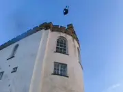 Thrillseekers jump from disabled children's charity roof in Tenby