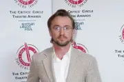 Tom Felton 'nearly cried' as Warwick Davis watched his Broadway show