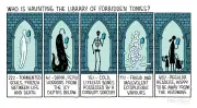 Tom Gauld's Forbidden Tomes Library Cartoon