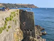 Tombstoning Youths Filmed at Dead Man's Cove Cliff Where Dad Died